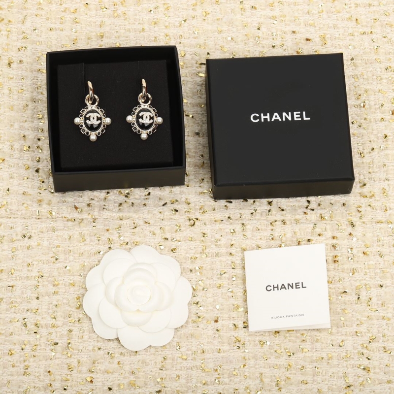 Ch*el earrings